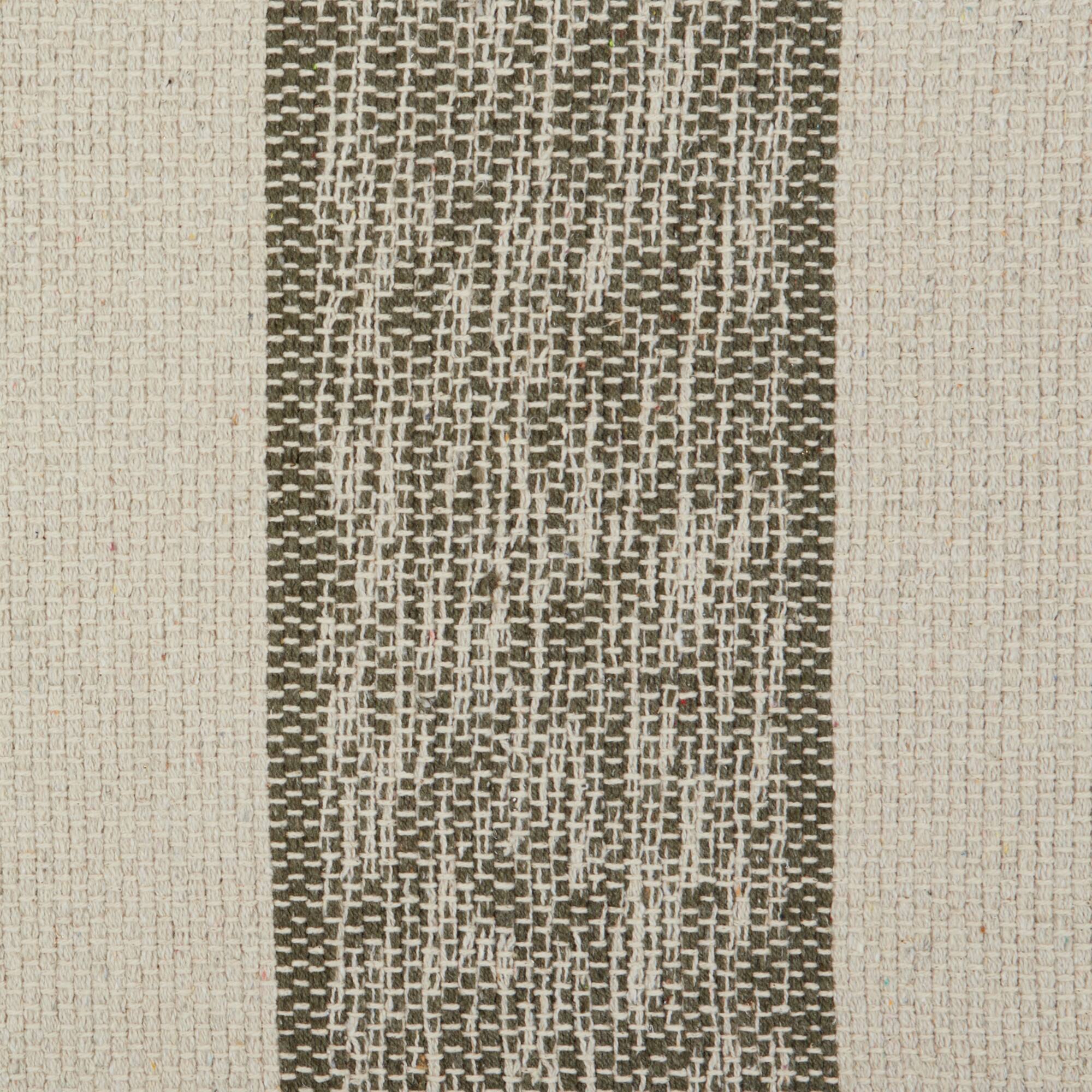DII® Artichoke Variegated Stripe Recycled Yarn Rug Set, 2ft. x 3ft.